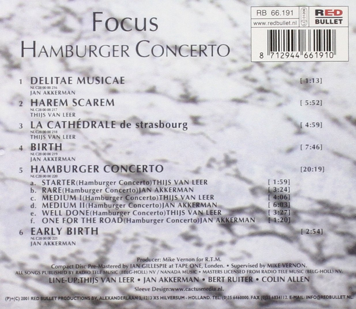 Focus - Hamburger Concerto