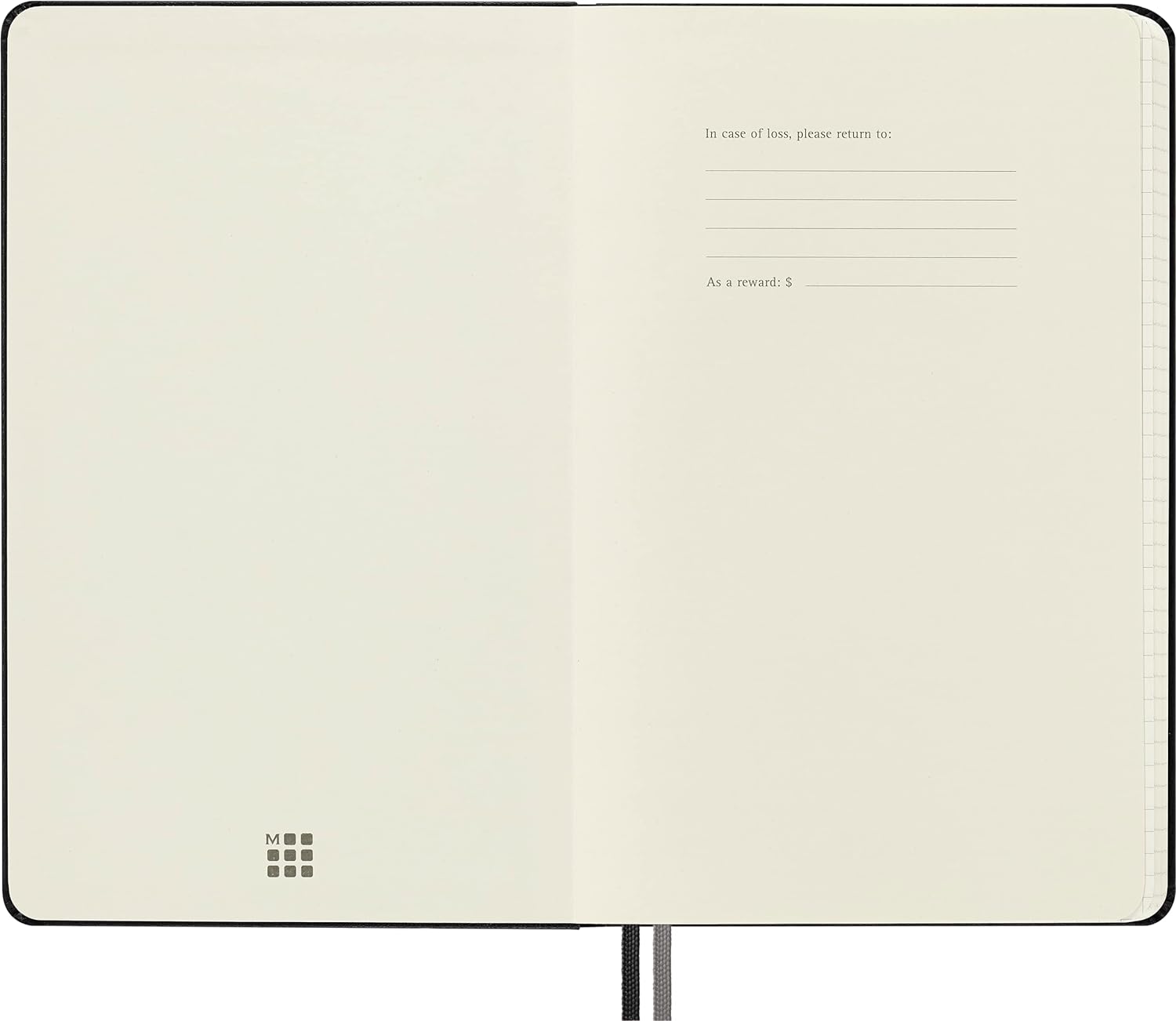 Moleskine - Classic Expanded Squared Paper Notebook - Hard Cover and Elastic Closure Journal - Color Black - Size Large 13 x 21 A5 - 400 Pages