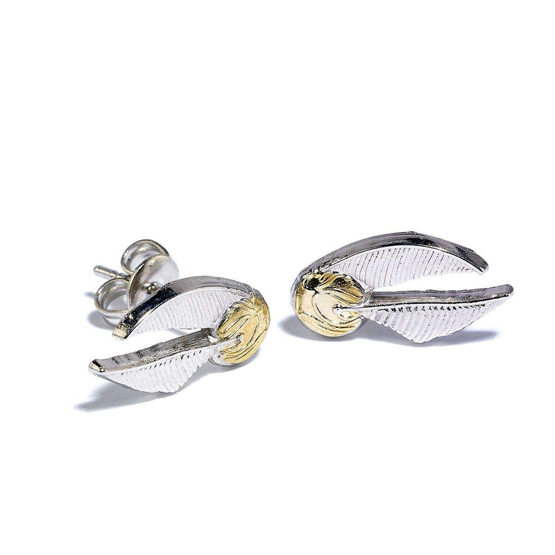 Harry Potter Golden Snitch Oorbellenset zilverkleurig Fan merch, Film