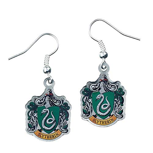 The Carat Shop Official Harry Potter Jewellery Slytherin Crest Earrings
