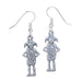 Harry Potter Pendientes Dobby the House-Elf (plateado