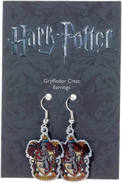The Carat Shop Official Harry Potter Jewellery Gryffindor Crest Earrings