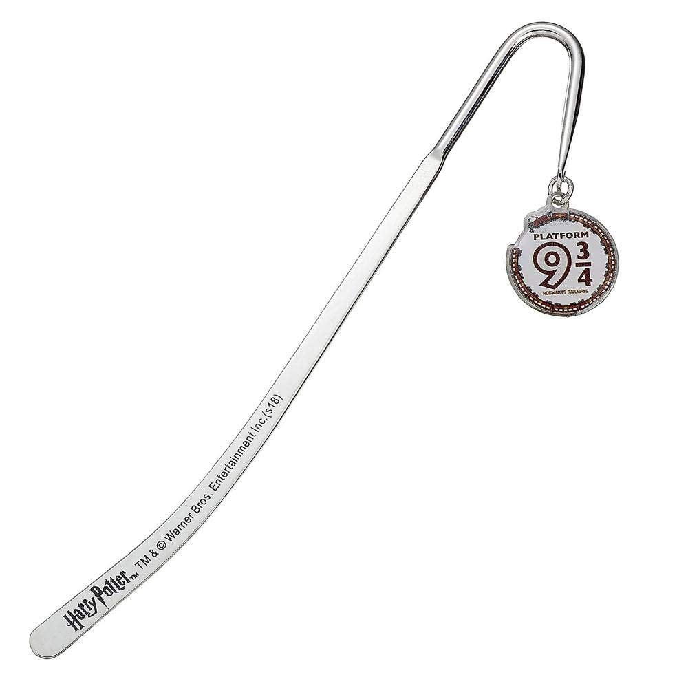 Harry Potter Hogwarts Railway platform 9 3/4 Charm Metal Bookmark Official