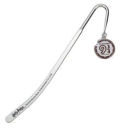Harry Potter Hogwarts Railway platform 9 3/4 Charm Metal Bookmark Official
