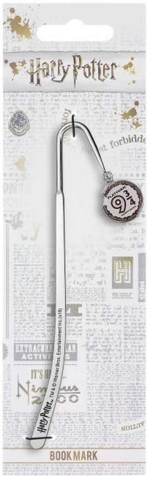 Harry Potter Hogwarts Railway platform 9 3/4 Charm Metal Bookmark Official