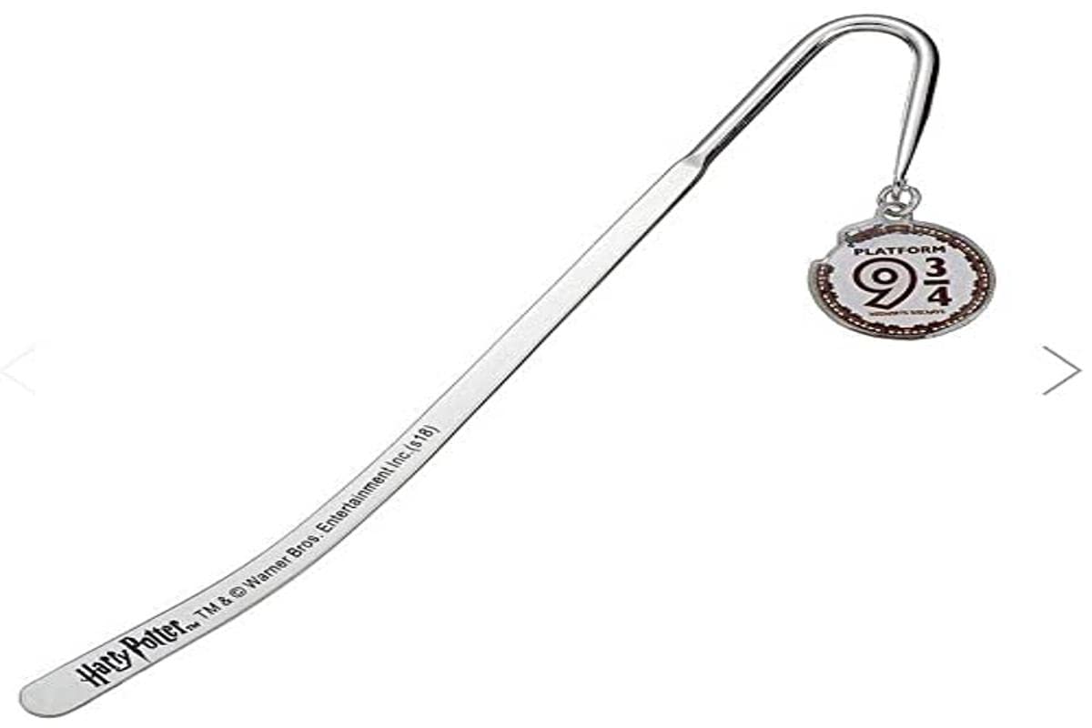 Harry Potter Hogwarts Railway platform 9 3/4 Charm Metal Bookmark Official