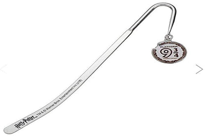 Harry Potter Hogwarts Railway platform 9 3/4 Charm Metal Bookmark Official