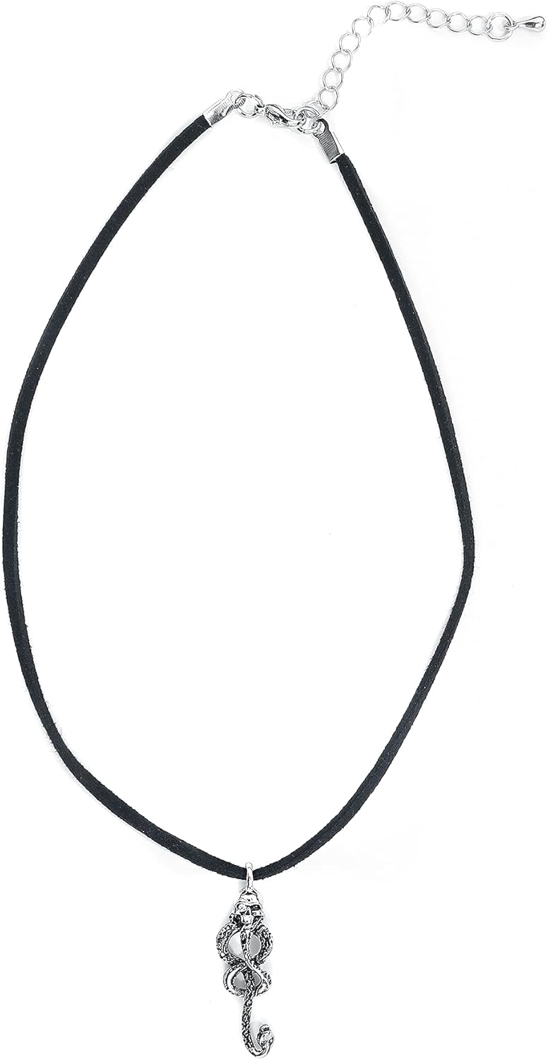 Harry Potter The Dark Mark Choker zilverkleurig Fan merch, Film