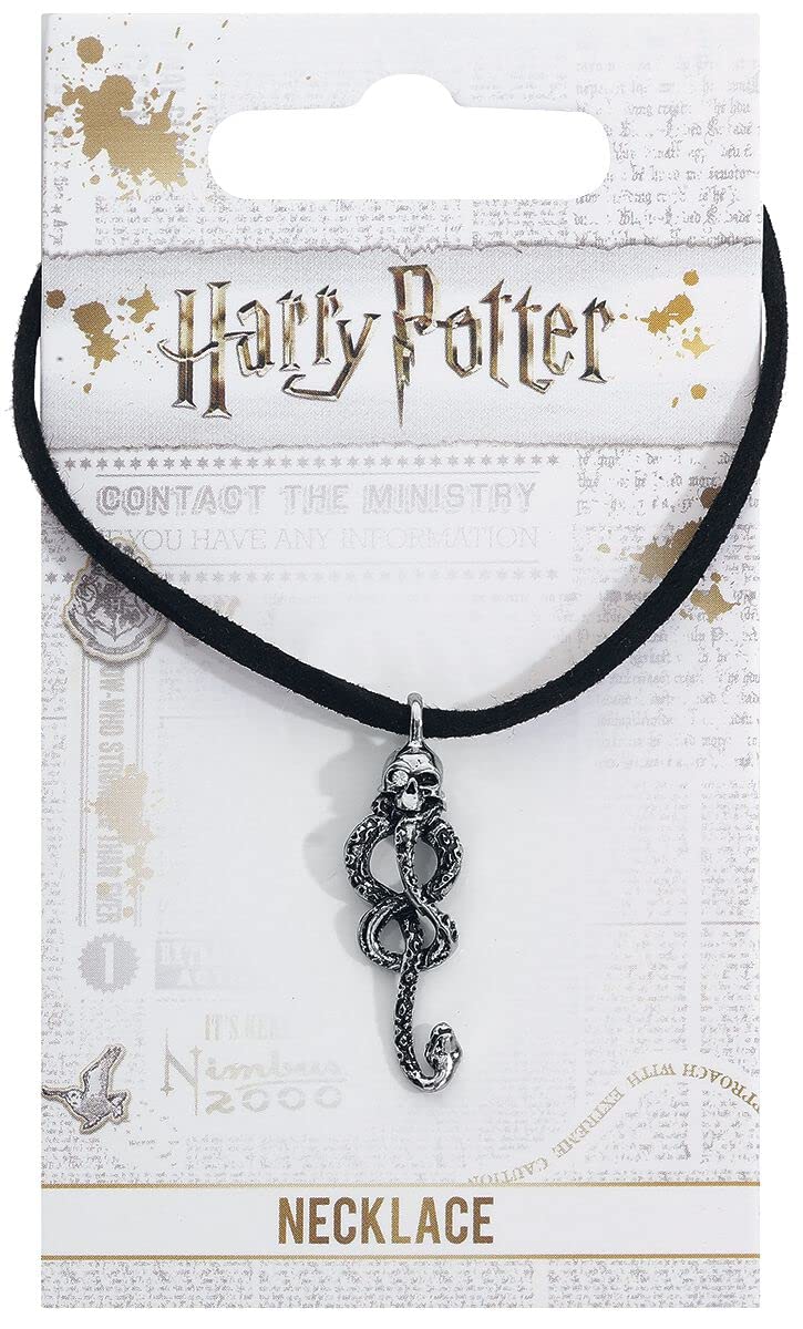 Harry Potter The Dark Mark Choker zilverkleurig Fan merch, Film