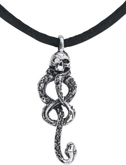 Harry Potter The Dark Mark Choker zilverkleurig Fan merch, Film