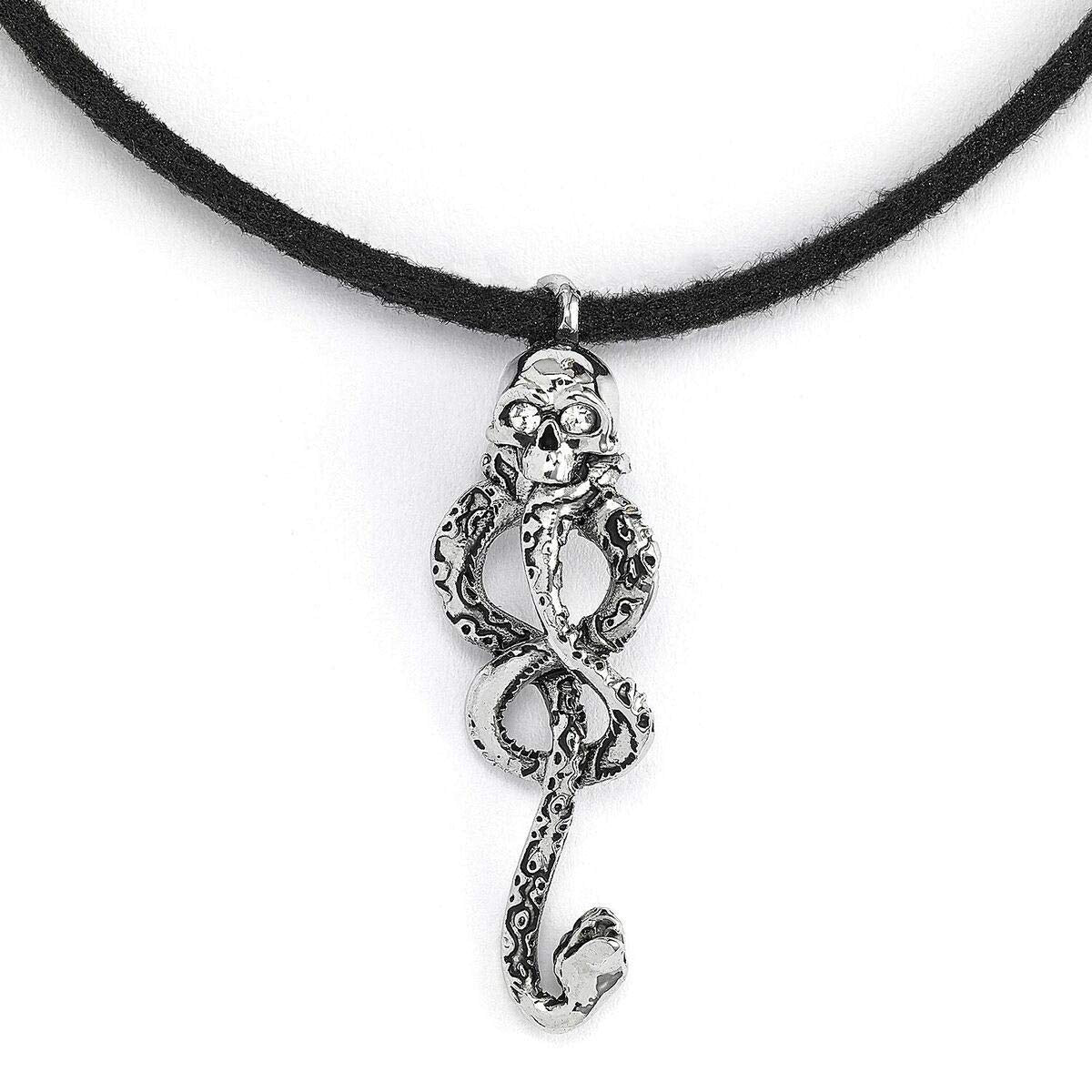 Harry Potter The Dark Mark Choker zilverkleurig Fan merch, Film