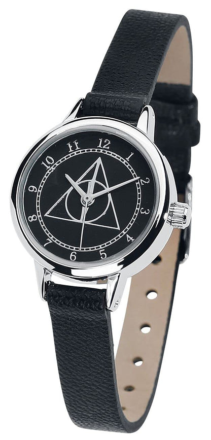 Harry Potter Deathly Hallows Polshorloges zwart Fan merch, Film