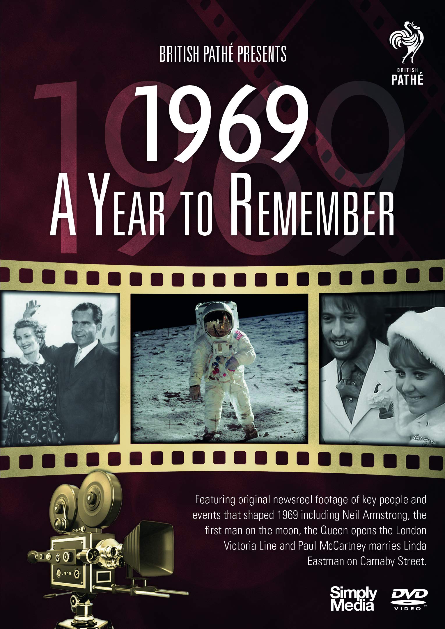 British Pathé News - A Year To Remember 1969 - 51st Anniversary Birthday Gift