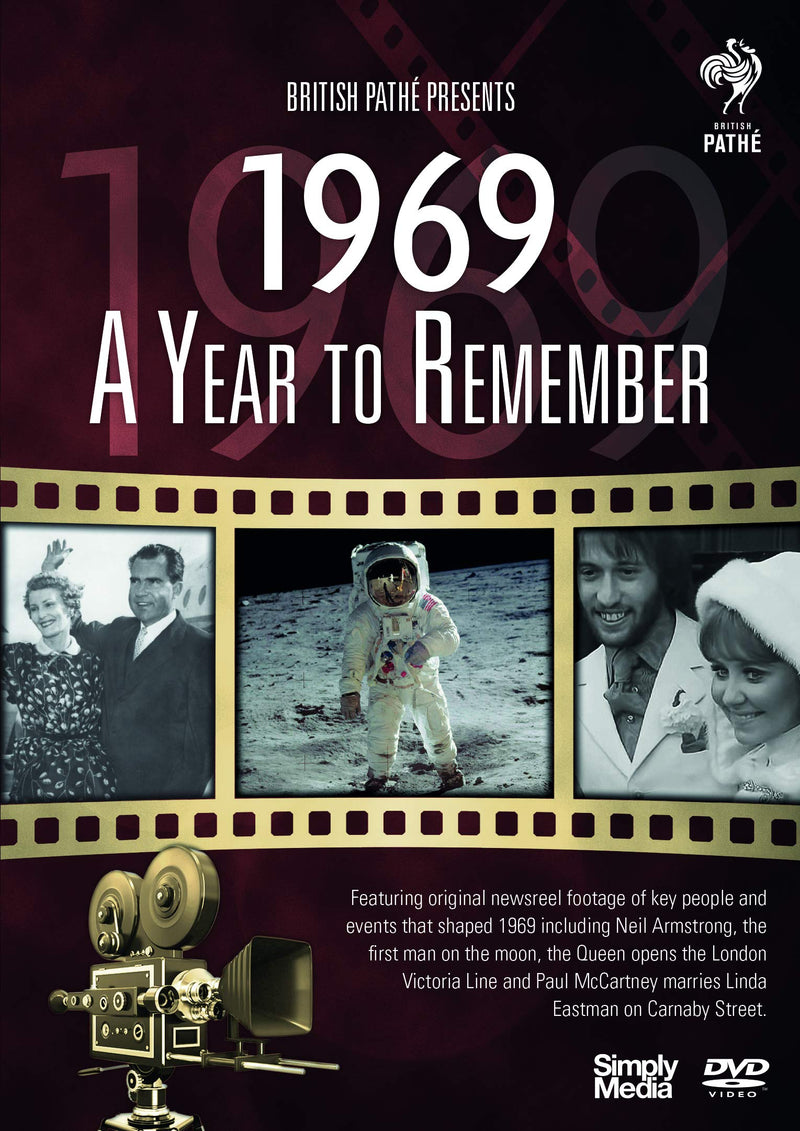 British Pathé News - A Year To Remember 1969 - 51st Anniversary Birthday Gift
