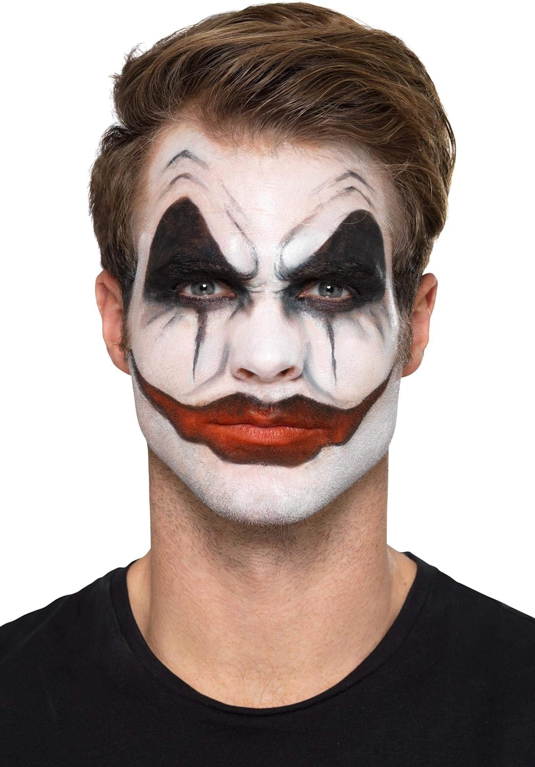 Smiffys Smiffys Make-Up FX, Killer Clown Kit, Aqua, Multi-