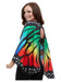 Smiffys Monarch Butterfly Fabric Wings, Multi-Coloured