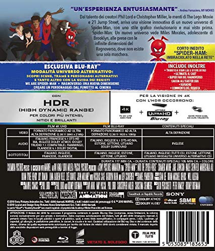 Spider-Man - Un Nuovo Universo (4K Ultra-HD+Blu-Ray