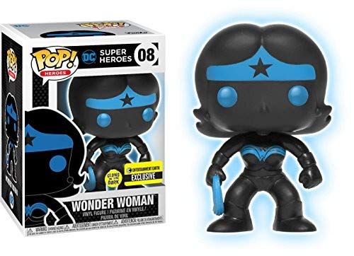 Justice League Wonder Woman Silhouette GITD Pop! - EE Excl.