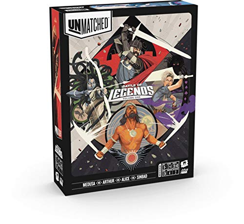 `Unmatched: Battle Of Legends Vol. 1 - King Arthur, Alice, Medusa, Sinbad`