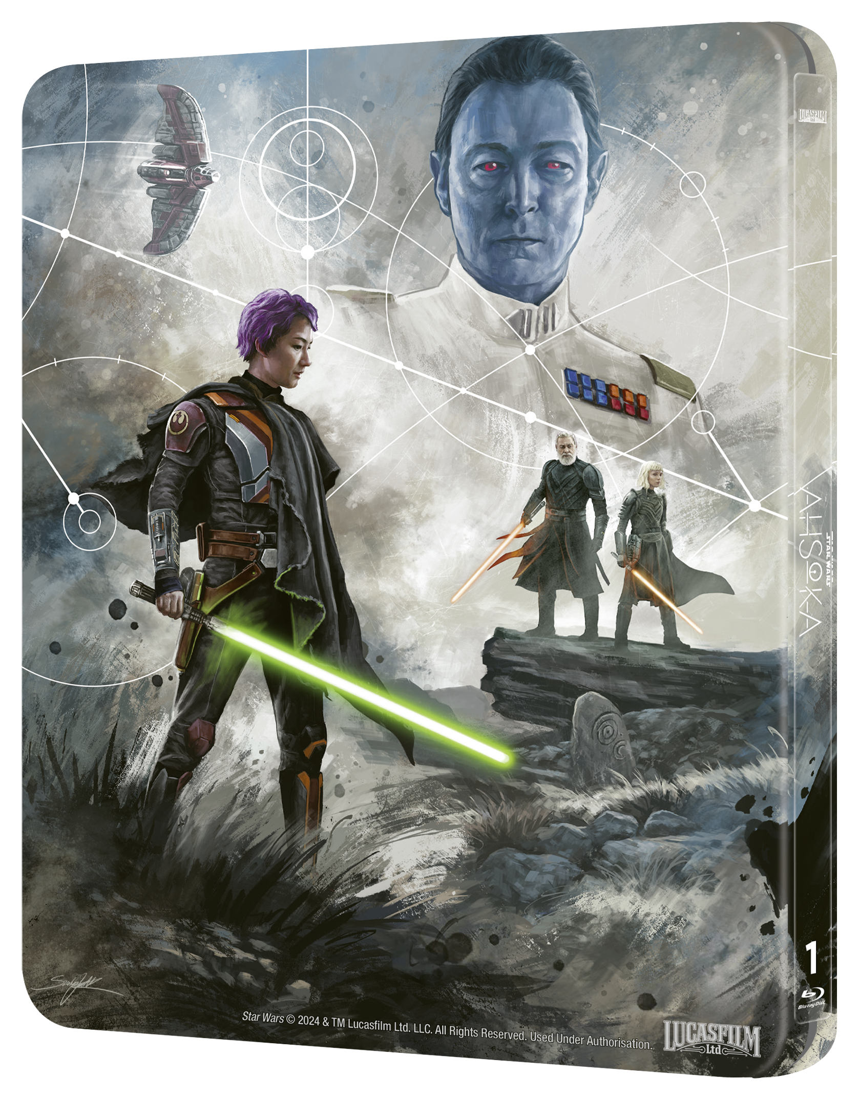 Star Wars Ahsoka: The Complete First Season Steelbook