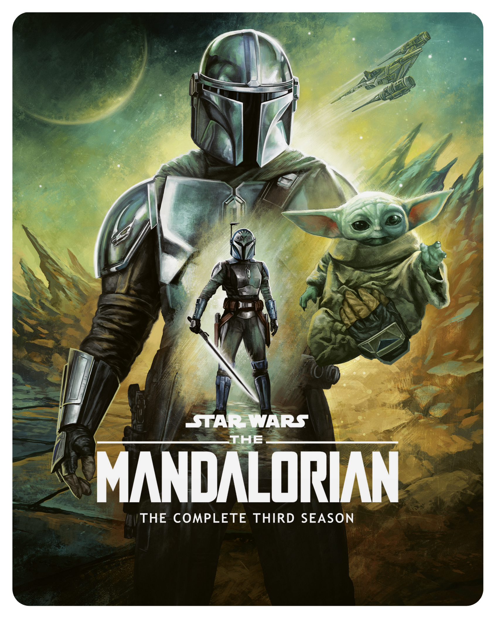 Star Wars The Mandalorian: The Complete Third Season Steelbook