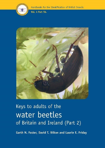 Keys to adults of the water beetles of Britain and Ireland (Part 2)