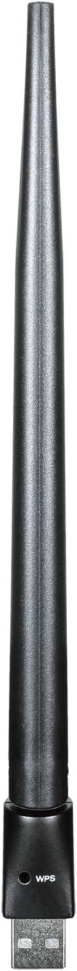 D-Link DWA-172 High-Gain Wi-Fi AC600 USB 2.0 Wireless Adapter with External Antenna , Black