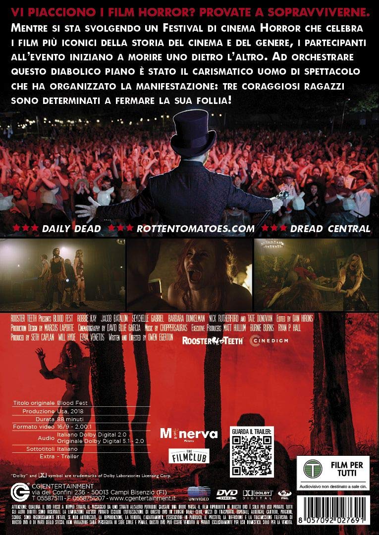 Dvd - Blood Fest (1 DVD