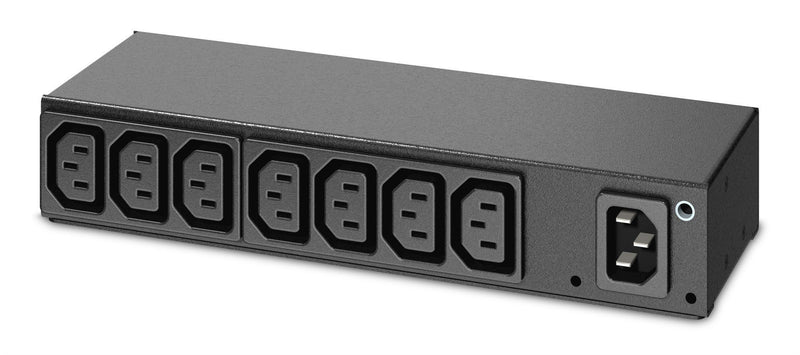 APC AP6015A unidad de distribución de energía (PDU) 0U/1U Negro 8 salidas AC - Unidad de distribución de energía (PDUs) (Básico, 1U, Horizontal, Negro, VDE, CE, 8 salidas AC