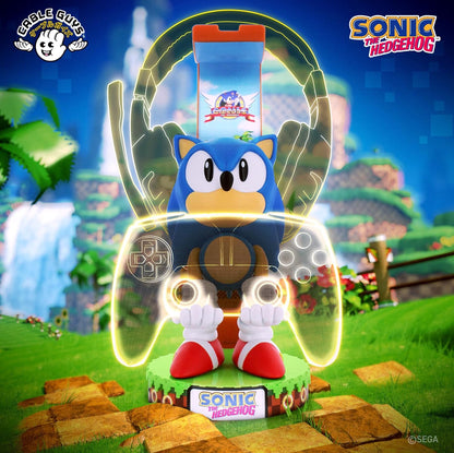 Cable Guys - Sonic the Hedgehog Gaming Accessories Holder & Phone Holder for most Controller (Xbox, Play Station, Nintendo Switch) & Phone