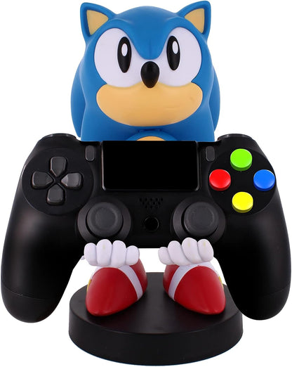 Cable Guys - Sonic the Hedgehog Gaming Accessories Holder & Phone Holder for most Controller (Xbox, Play Station, Nintendo Switch) & Phone