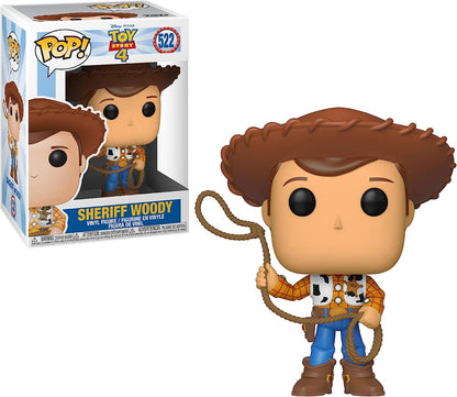 Funko POP! Vinyl: Disney Pixar: Toy Story 4: Woody - Collectable Vinyl Figure - Gift Idea - Official Merchandise - Toys for Kids & Adults - Movies Fans - Model Figure for Collectors and Display