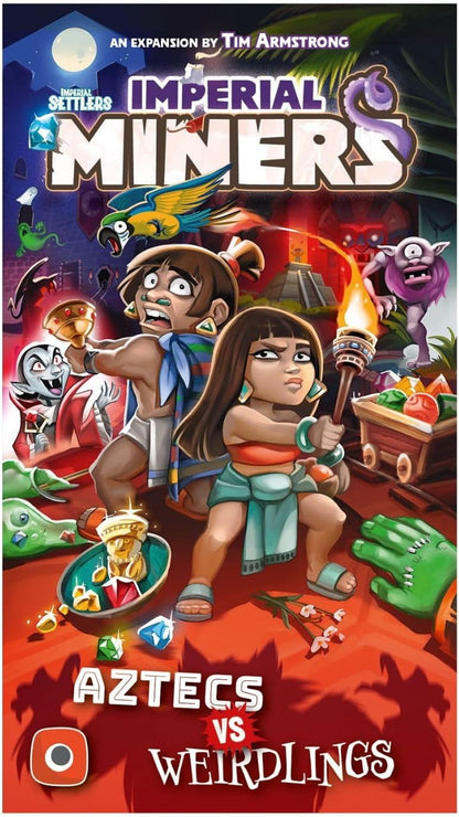 Portal Games Imperial Miners: Aztecs vs Weirdlings Card Game
