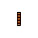 RRP ProGuard Front Stickers-Standard-Orange Garde Boue Adulte Unisexe, Noir, Taille Unique