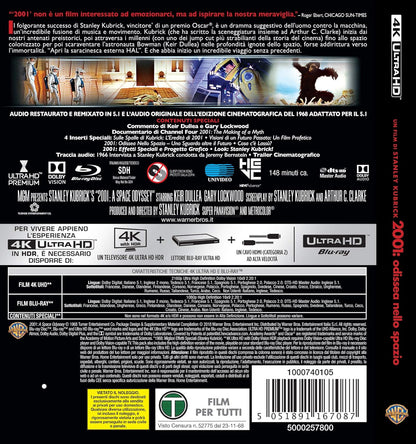 2001: A Space Odyssey 4K   (English audio. English subtitles)