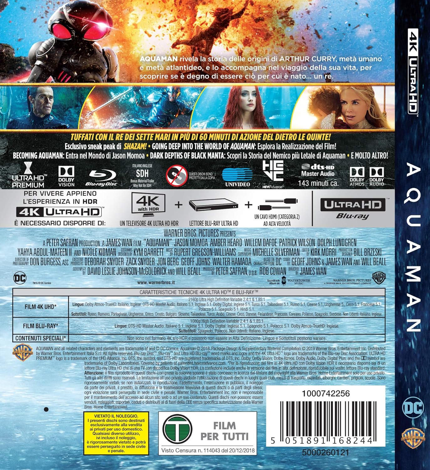 Aquaman (4K Ultra HD+Blu-Ray)