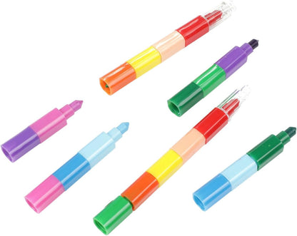 Toi-Toys - Coloured pencils and felt-tip pens, 46015A, multi-coloured