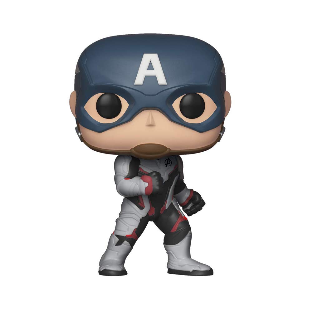Funko POP! Bobble: Marvel Avengers Endgame: Captain America - Collectable Vinyl Figure - Gift Idea - Official Merchandise - Toys for Kids & Adults - Movies Fans - Model Figure for Collectors