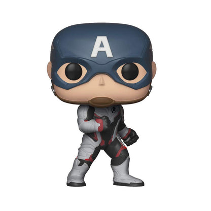 Funko POP! Bobble: Marvel Avengers Endgame: Captain America - Collectable Vinyl Figure - Gift Idea - Official Merchandise - Toys for Kids & Adults - Movies Fans - Model Figure for Collectors