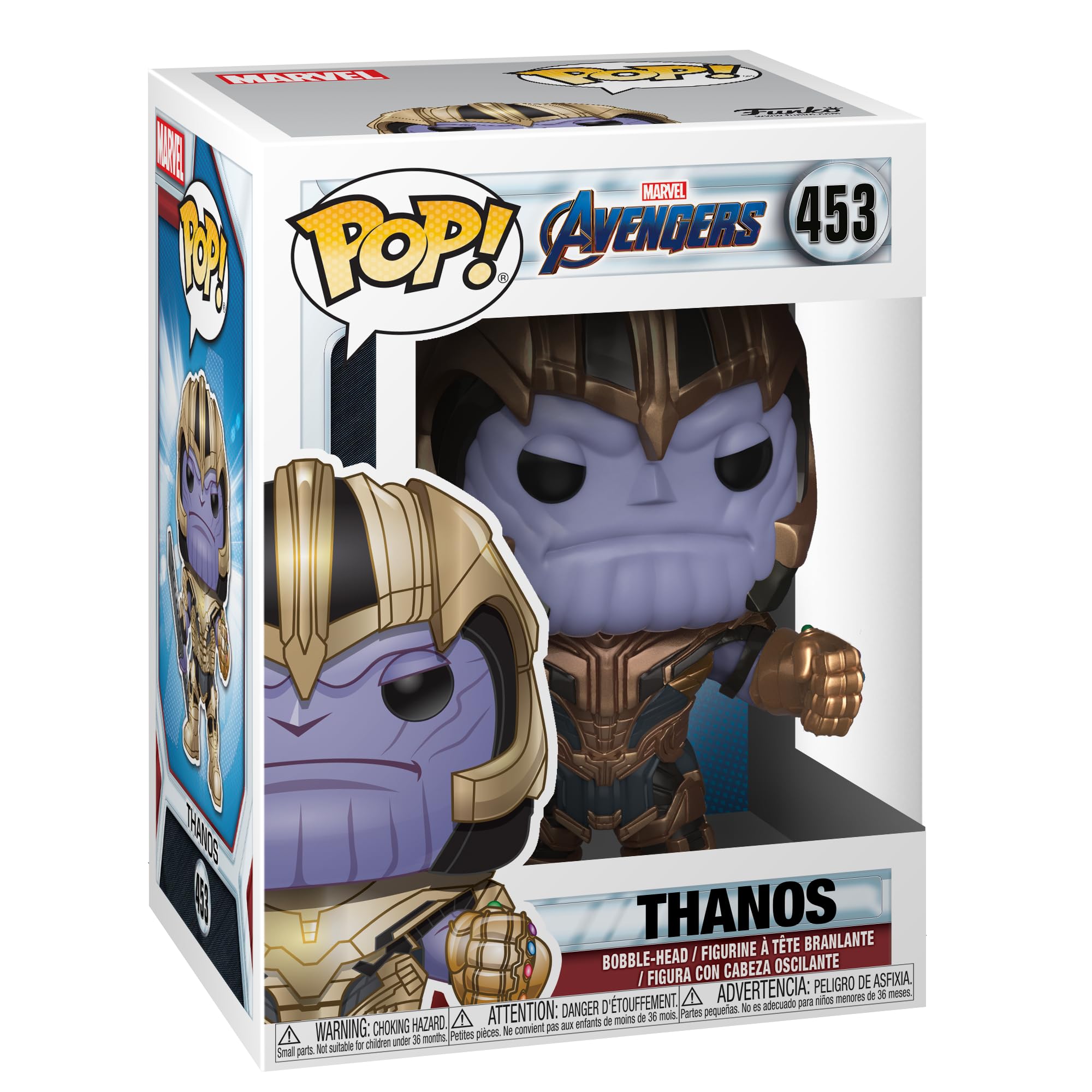 Funko POP! Marvel: Marvel Avengers Endgame - Thanos - Collectable Vinyl Figure - Gift Idea - Official Merchandise - Toys for Kids and Adults - Movies Fans - Model Figure for Collectors and Display