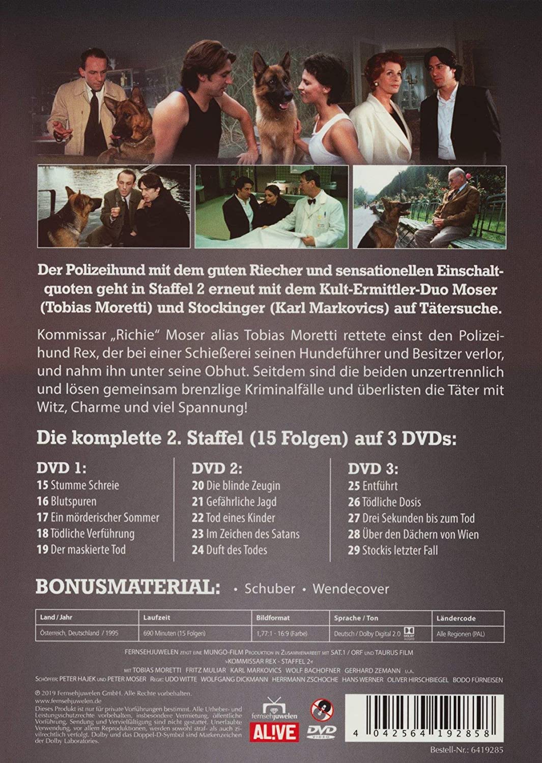 Kommissar Rex - Die komplette Staffel 2