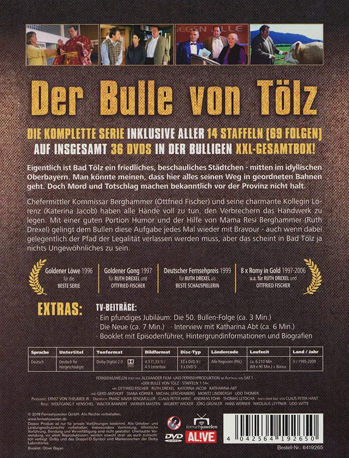 Der Bulle von Tölz - Die komplette Serie (36 Discs
