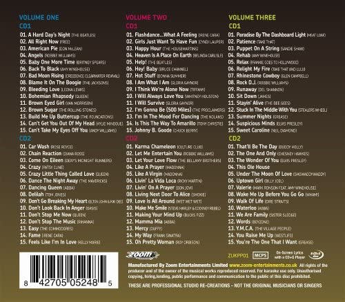 The Ultimate Karaoke Party Pack - 6 CD+G Box Set - from Zoom Karaoke
