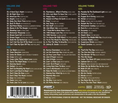 The Ultimate Karaoke Party Pack - 6 CD+G Box Set - from Zoom Karaoke