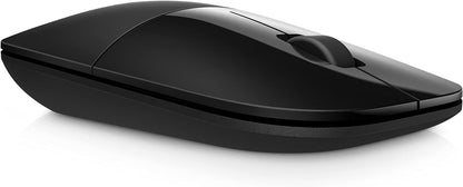 HP Z3700 Wireless Mouse, Black, Slim, Multi-OS & Device Compatibility, 2.4 GHZ Connectivity, Multi-Surface Technology, Blue LED 1200 dpi Optical Sensor, Up to 16 Months Battery Life