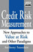 Credit Risk Measurement