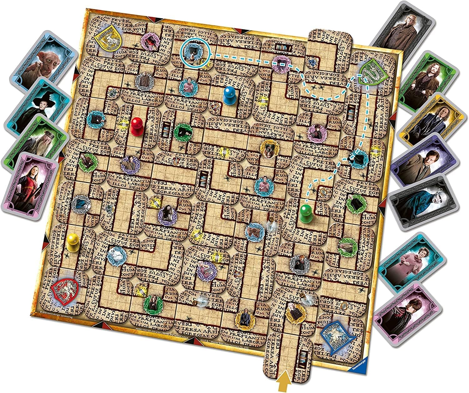 Ravensburger Harry Potter Labyrinth Family Board Game for Kids & Adults Age 7 & Up - So Easy to Learn & Play with Great Replay Value