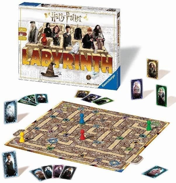 Ravensburger Harry Potter Labyrinth Family Board Game for Kids & Adults Age 7 & Up - So Easy to Learn & Play with Great Replay Value