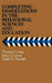 Completing Dissertations in the Behavioral Sciences and Education