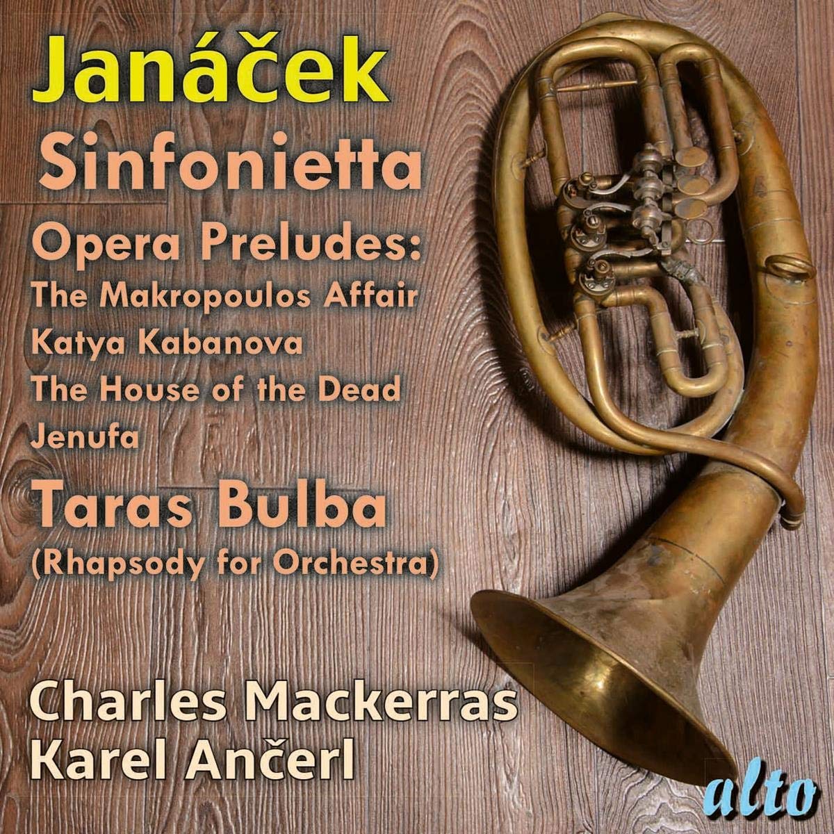 Janacek Sinfonietta Opera Preludes Taras Bulba